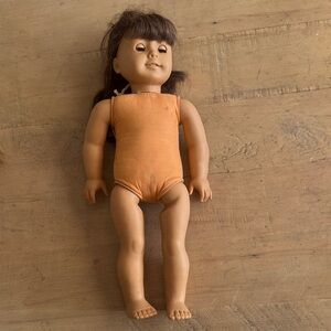 Vintage Doll with Orange Outfit